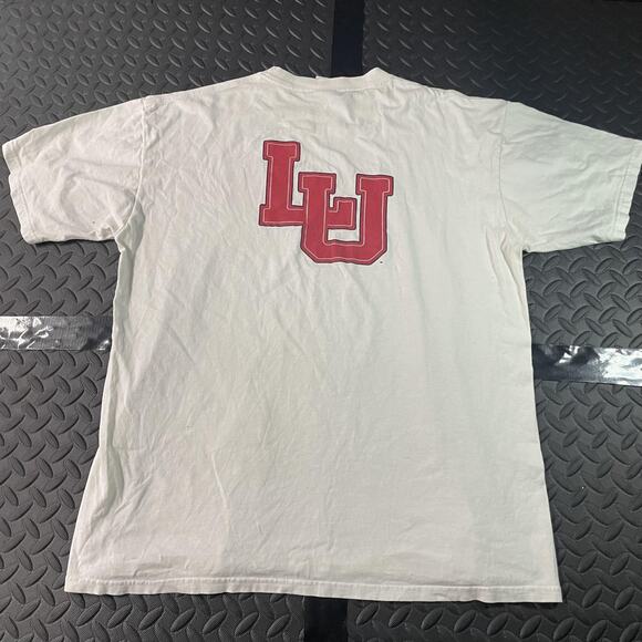 Lamar Cardinals Shirt Mens XL White Red NCAA College Graphic Tee T-Shirt Cotton - Picture 8 of 8